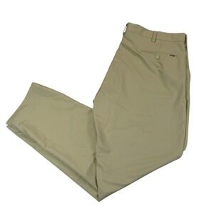 Polo Ralph Lauren Mens Chino Pants 38 x 32 Slim Fit Khaki 100% Polyester